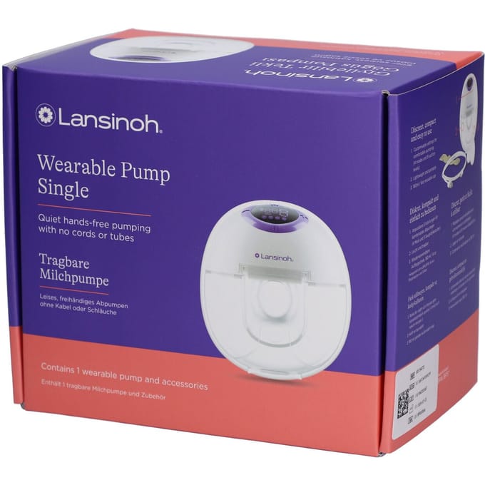 Lansinoh Handsfree Borstkolf Enkel Transparant unisex