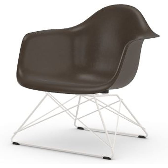 Vitra Eames Fiberglass Chair LAR - Elephant Hide Grey - wit