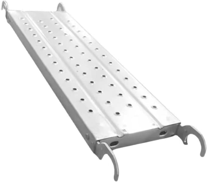 Werkplatform Brede Ladder - Steiger Loopplank - Hoge Klussen - Antislip Textuur - 150 cm - One Color