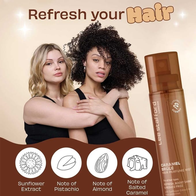 Lee Stafford - Hair Perfume Mist Caramel Brûlé - 80ml