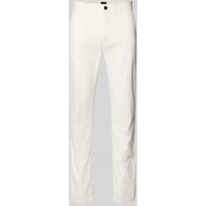slim fit chino van katoenmix