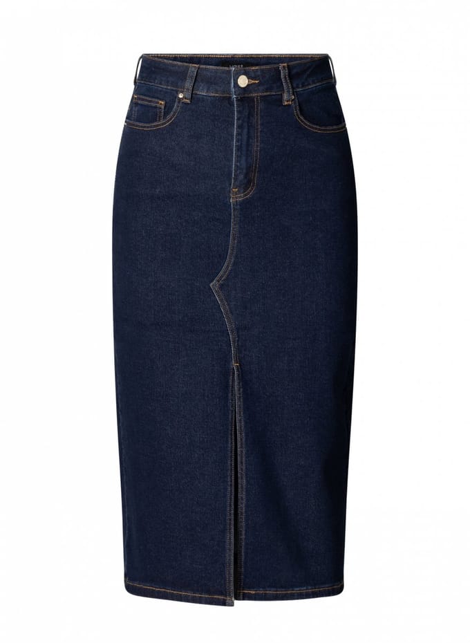 YEST CURVE Faith Bottoms - Dark Blue Denim - maat 2(50)