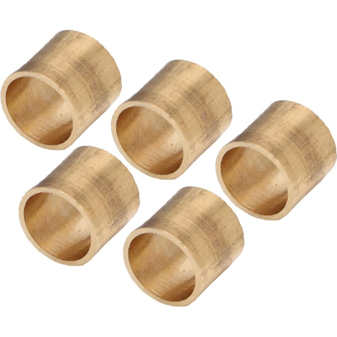 5 STuks Biljartkeu Tip Koperen Ringen 10,2 mm Biljart Vervangende Ferrule Snooker Pool Keu Tips voor beige