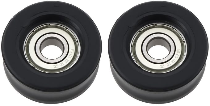 Dailygoods- Lager 608ZZ - 2 Stuks - Buiten diameter 35mm - Dikte 14.5mm - Binnen gat 8mm - Duurzame constructie - Rollager