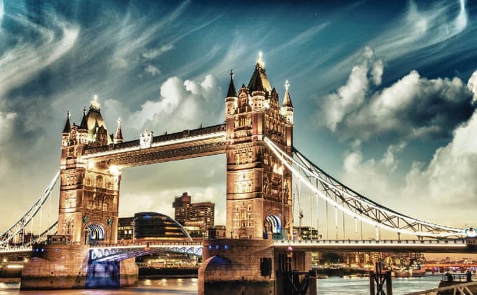 JigSaw Tower Bridge London Legpuzzel 1500 Stukjes Puzzel 60 x 80 cm Puzzle Vanaf 14+