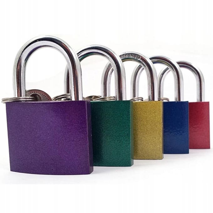 IJzeren Hangslot Patent AB 40mm met 3 Sleutels