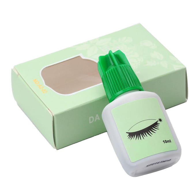 Wimperlijm 2S Sneldrogend Veiligheidsingrediënten Zachte Wimperlijm Voor Schoonheidssalon Thuis green