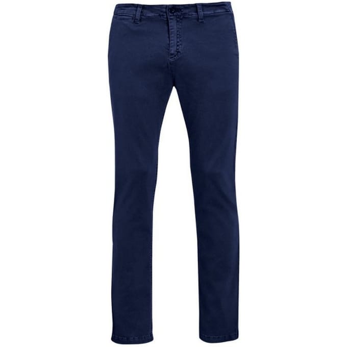 SOLS Heren Jules Chino Broek (Franse marine)