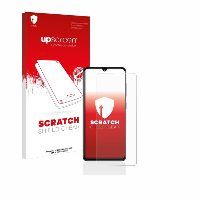 upscreen - Screenprotector voor Samsung Galaxy A41 - Folie Beschermfolie transparant