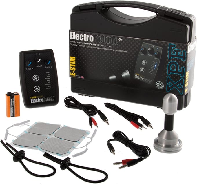 E-Stim Systems - ElectroPebble Voordeelverpakking – Complete E-Stim Pleasure Kit
