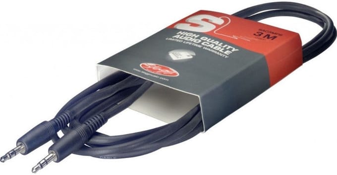 Stagg SAC6MPS signaalkabel stereo mini-jack 6 meter