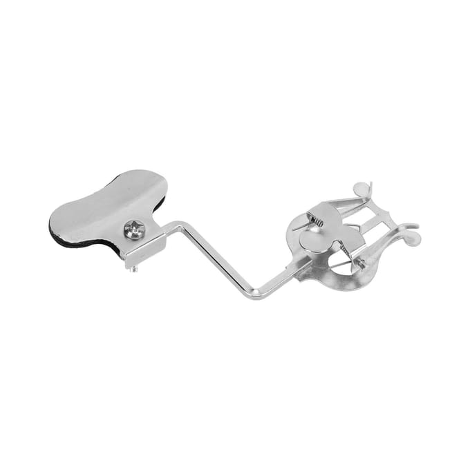 Muziekmap Mini Draagbaar Wind Universeel Muziekpartituur Marcherende Bladmuziekhouder white