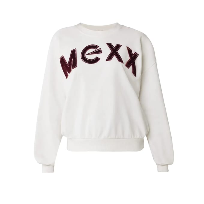Pullover met logo dames Mexx
