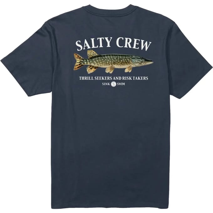 Salty Crew Euro Pike Premium T-Shirt blauw