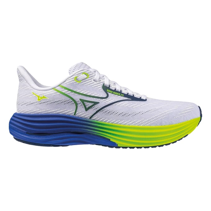 Mizuno Wave Rider 29                       Neutrale schoen Heren-wit, blauw
