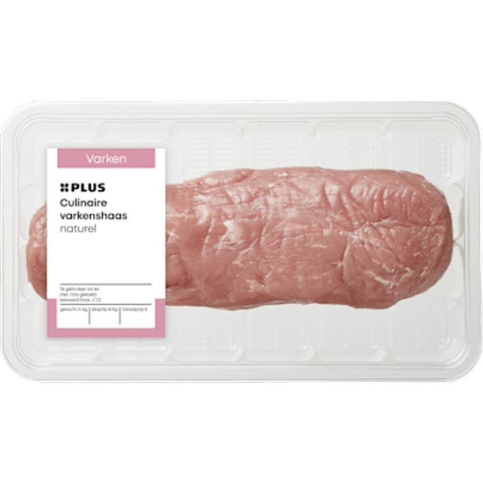 Culinaire varkenshaas naturel
