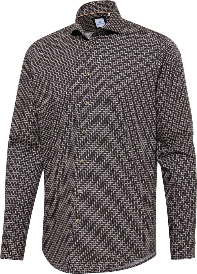 Overhemd Poplin 24/7 Stretch Navy (2715.22)