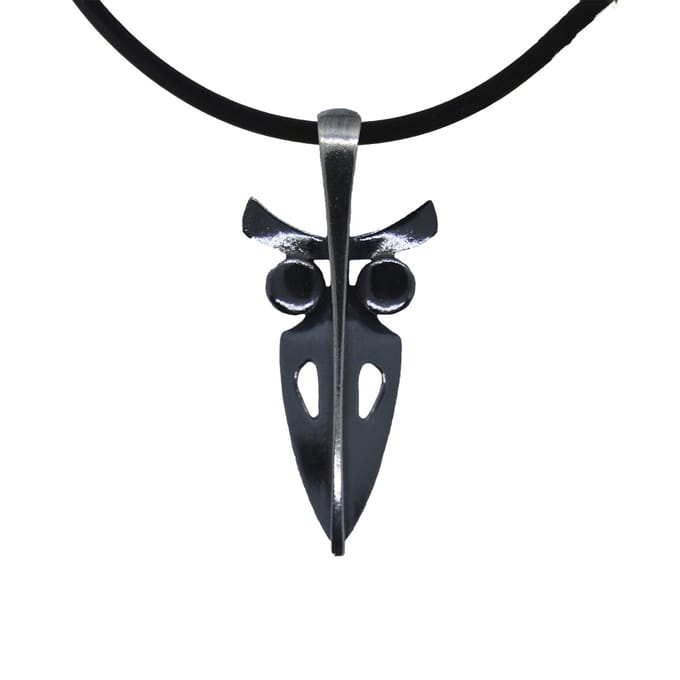 AuBor ®. Hanger. Zilver. De raaf.
