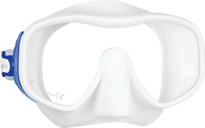 Mares Juno Duikmasker Wit,Blauw