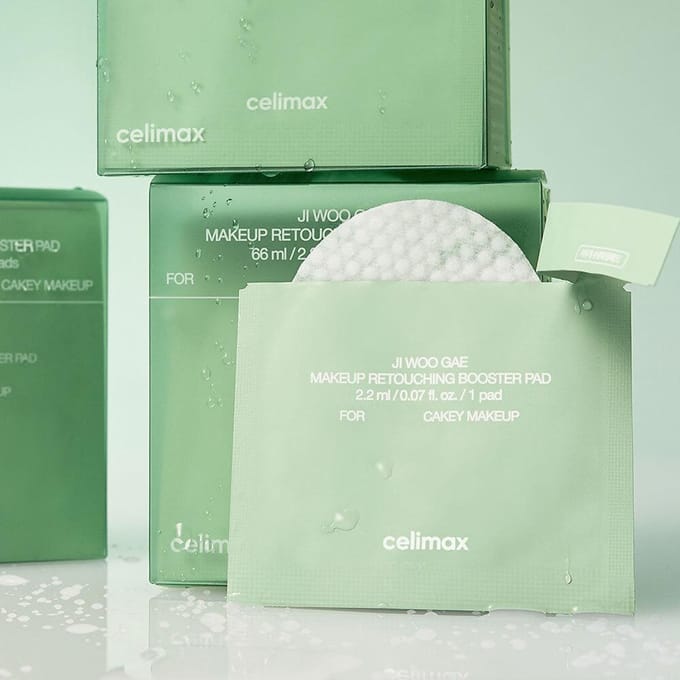 celimax Ji Woo Gae Makeup Retouching Booster Pad 30ea +RANDOM GIFT beige