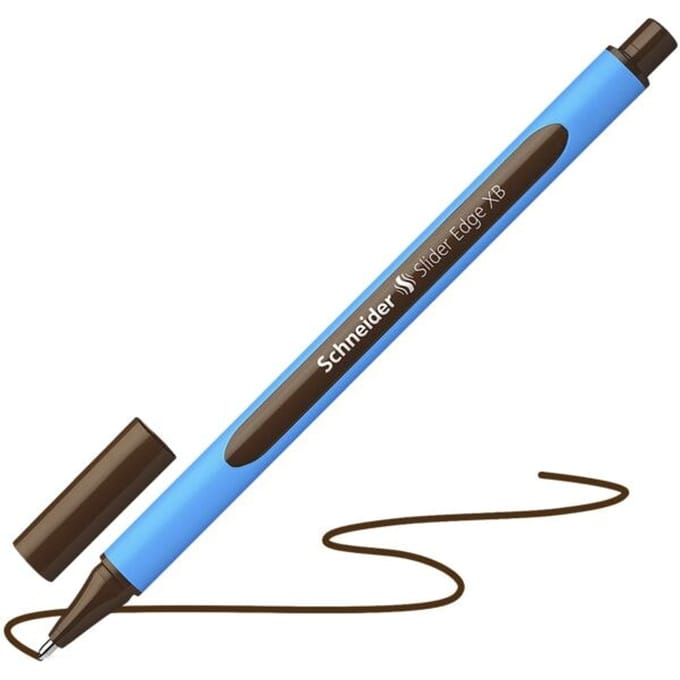 Schneider balpen - Slider Edge - penpunt XB 1,4mm - bruin - S-152207