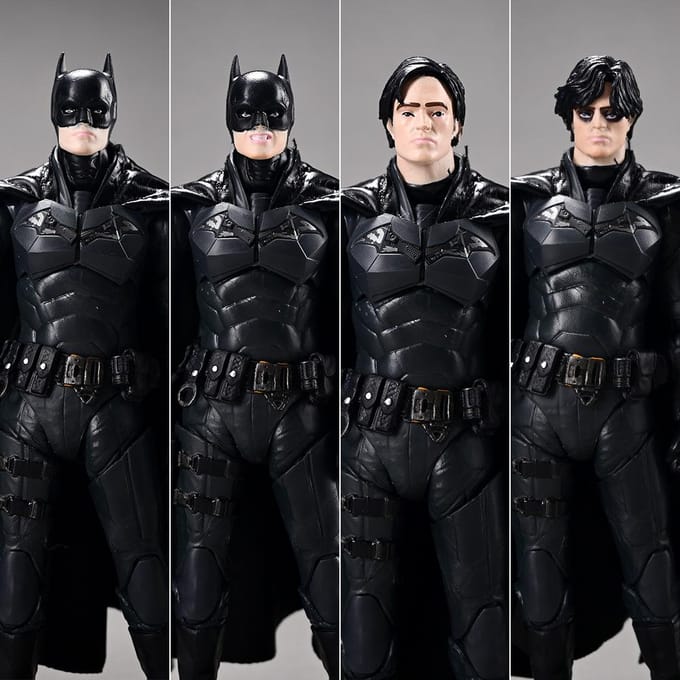 de Nieuwe Batman Mafex 188 Gearticuleerd Superheld BJD Figuur Model Speelgoed gray