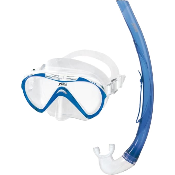 Zoggs Snorkelset voor kinderen/Kinderen Reef Explorer (Blauw)