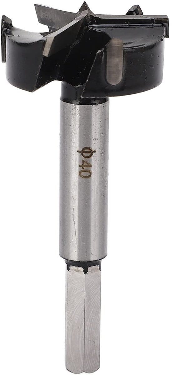 Dailygoods - Forstner Boor 40mm voor Precisiegaten in Hout