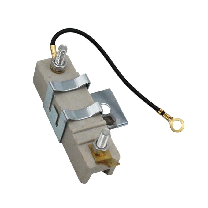 Ballastweerstand voor gebruik met een ballastspoel van 1,5 ohm wit