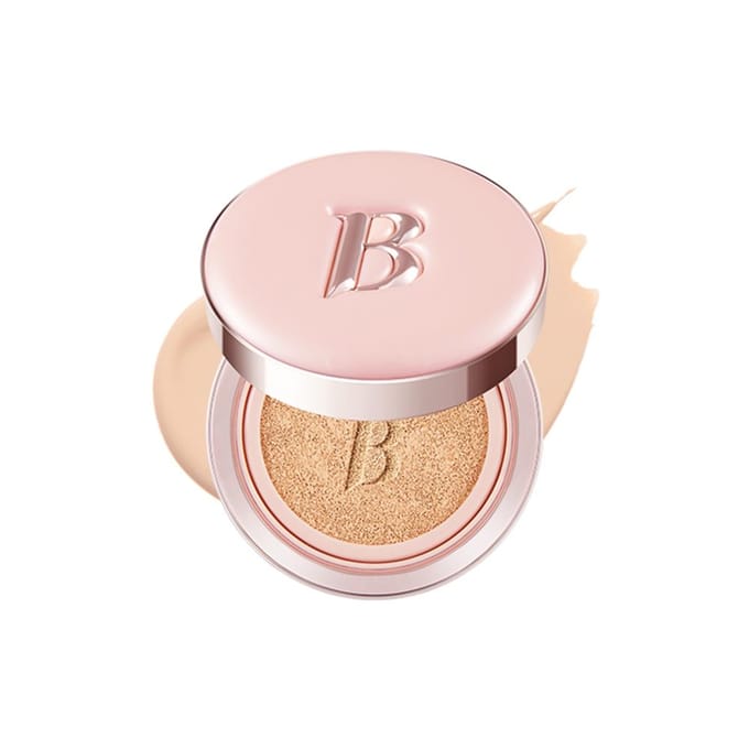 The Saem - Eco Soul Luxury Gold Pact (#23 Natural Beige) 9gr white