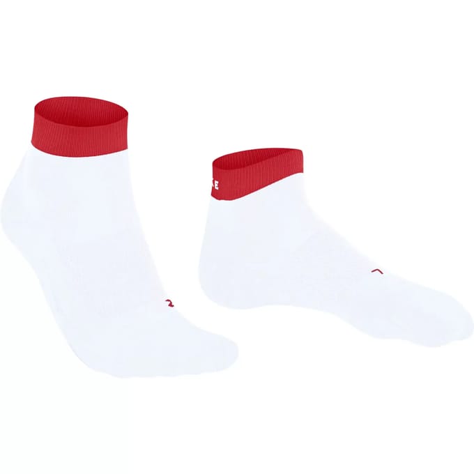 FALKE RU4 Short anti-blaar katoen functioneel materiaal hardloopsokken dames wit - maat 39-40
