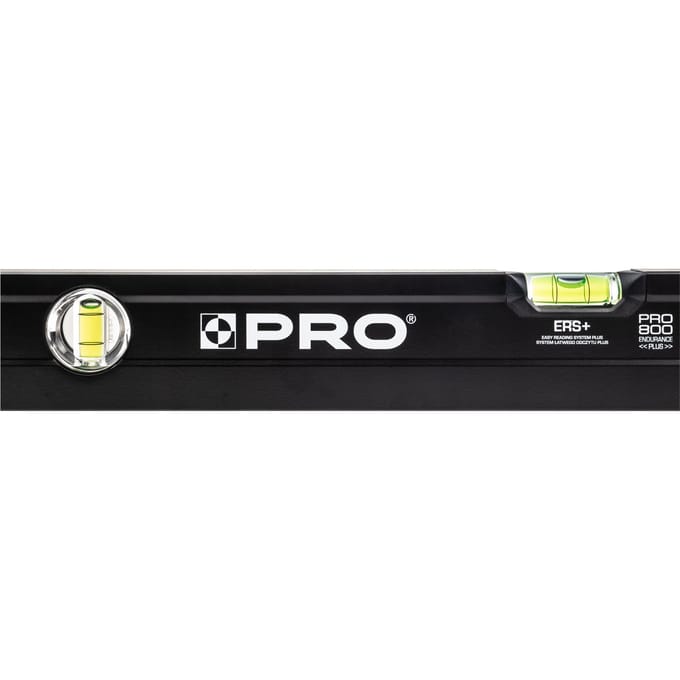 PRO Waterpas 60cm PRO800 Endurance Plus Zwart Gefreesd