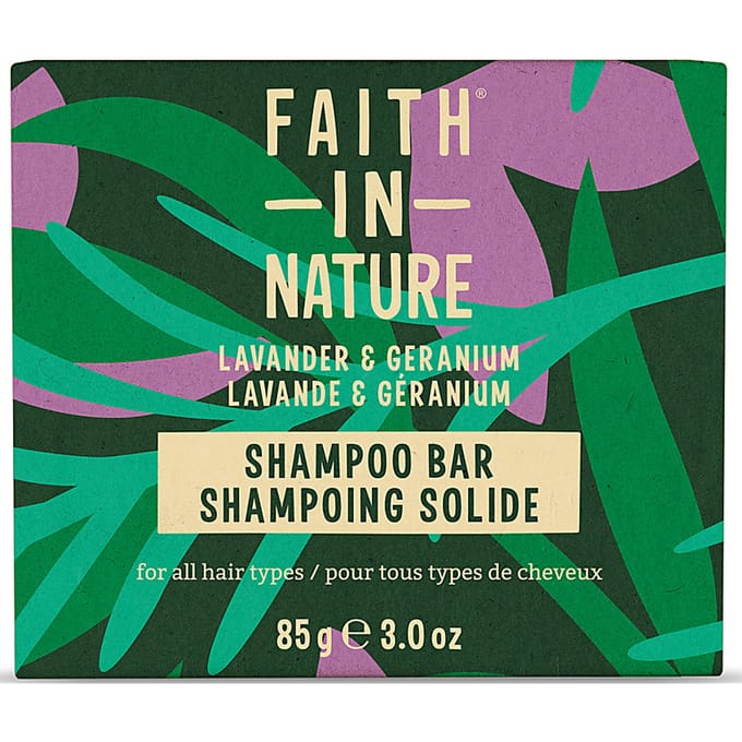 Faith in Nature Lavendel & Geranium Shampoo Bar