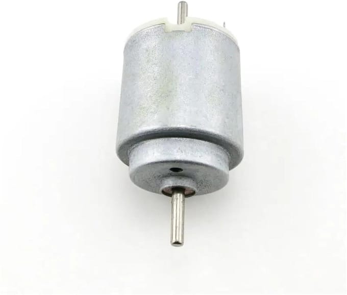 Mini Elektromotor - Micro Motor - RC Speelgoed - Dubbele As - 3V 17000RPM - Zilver
