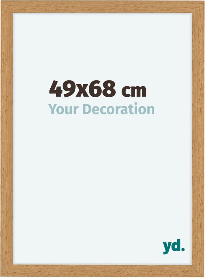 Your Decoration - Fotolijst 49x68 cm - MDF - Beuken - Como