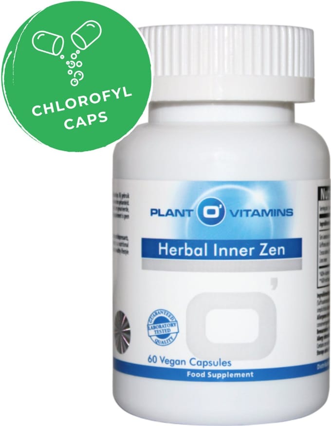 Plant O'Vitamins Herbal Inner Zen Plantovitamins - 60 Capsules