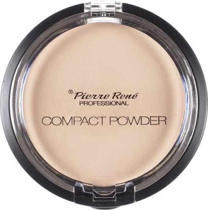 Pierre Rene - Compact Powder Powder Powder In Stone 3 Transparent 8G