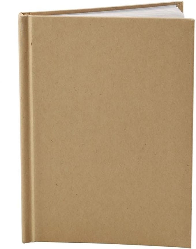 CC Notitieboek Blanco A6 Kraft