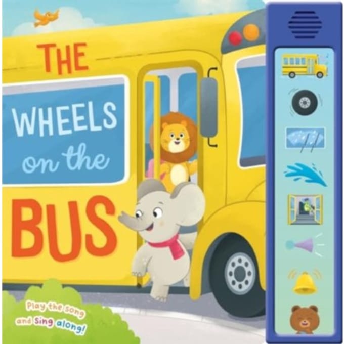 The Wheels On The Bus - 8 Button Sound Book - Igloo Books Ltd