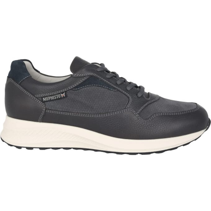 Mephisto Davis - heren sneaker - Grijs - maat 41 (EU) 7.5 (UK)