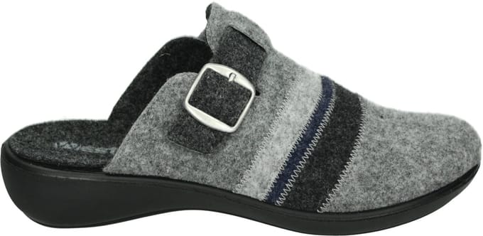 Westland KORSIKA 347 - Dames pantoffels - Kleur: Grijs - Maat: 41