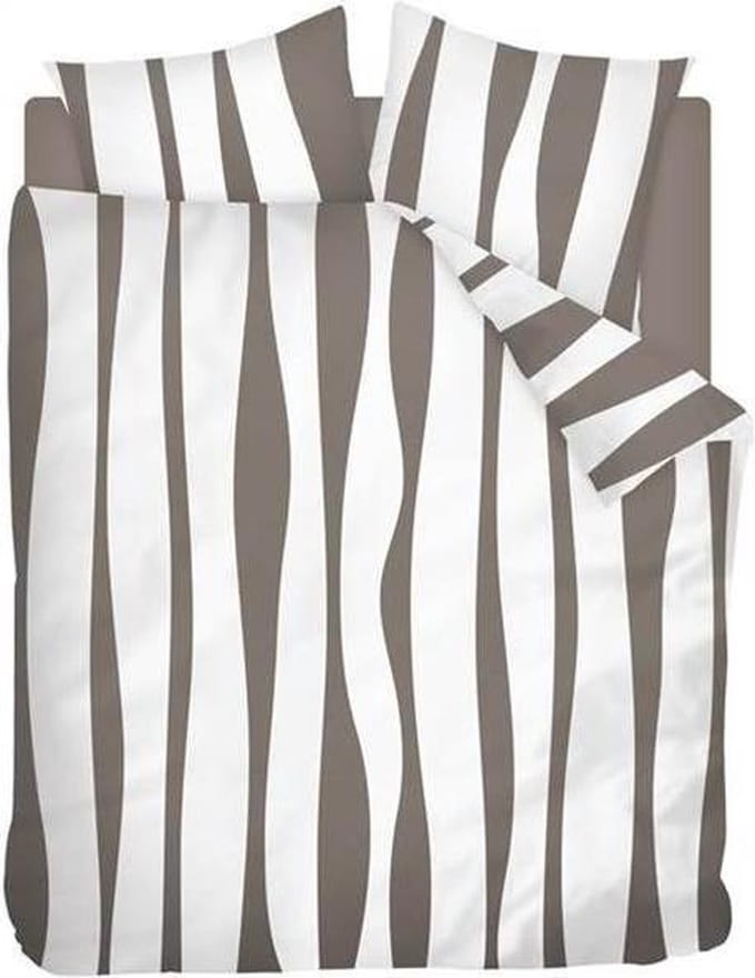 Snoozing Flora - Flanel - Dekbedovertrek - Eenpersoons - 140x200/220 cm - Multi kleur