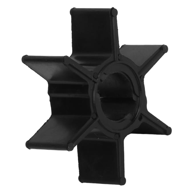 Roue de pompe à eau de moteur de bateau 0114812 Roue de pompe de système de refroidissement de remplacement pour Evinrude Johnson OMC 2HP 2.5HP 3HP black