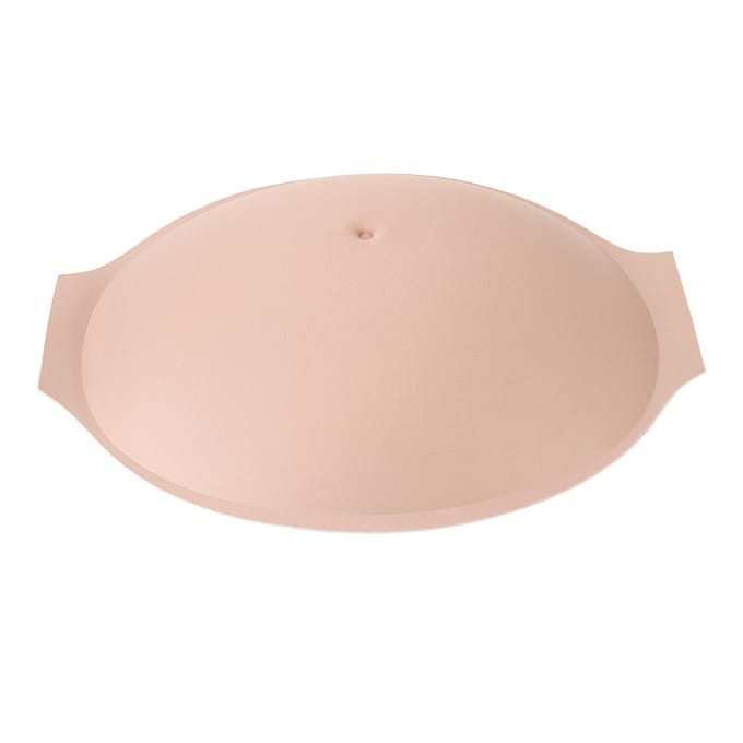 Faux ventre de grossesse rectangulaire respirant et léger pour accessoires beige
