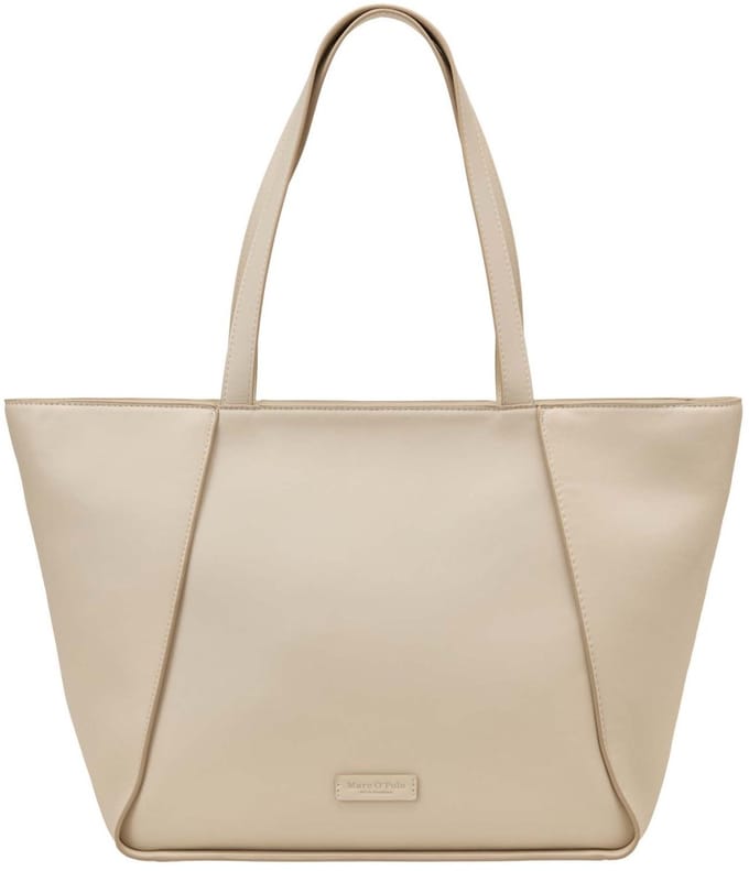 Marc O'Polo shopper schoudertas Vera Shopper Linen Beige