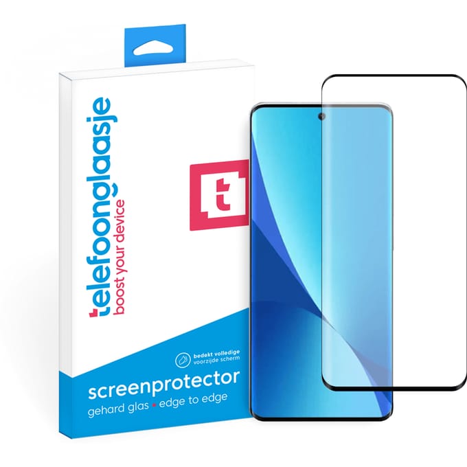 Xiaomi 12X screenprotector gehard glas Edge to Edge