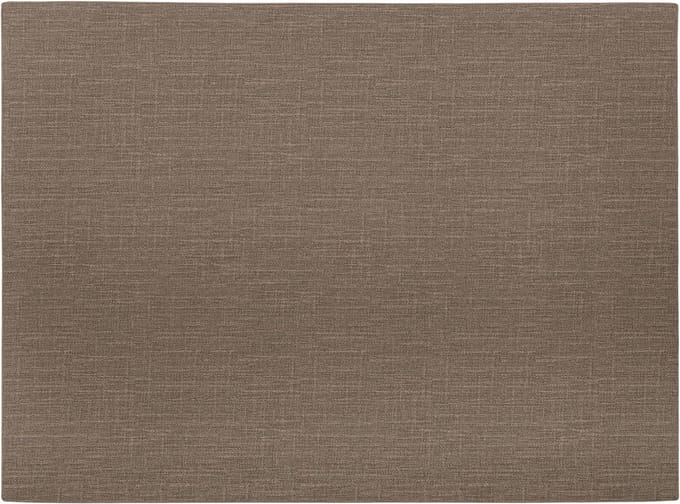 Mesapiu Placemat Canvaslook - Rechthoek - 33 x 45 cm - Dark Taupe - Set van 4