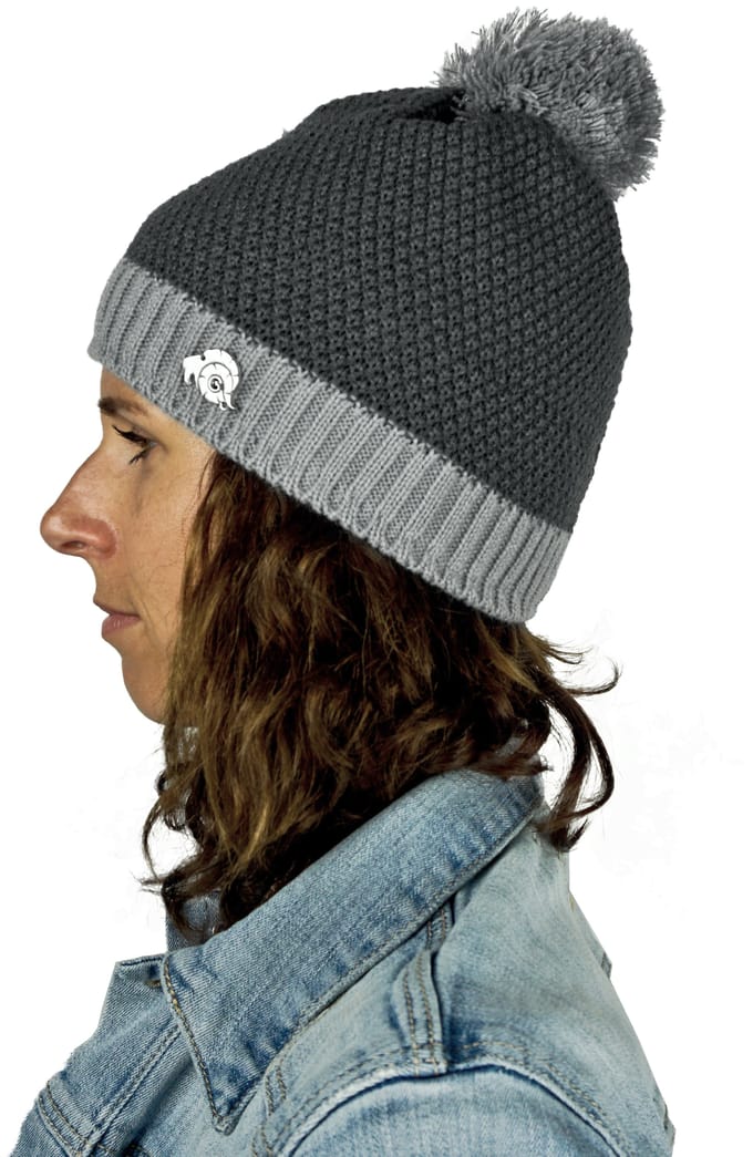 Unisex Wintermuts met Pompon en Fleecevoering