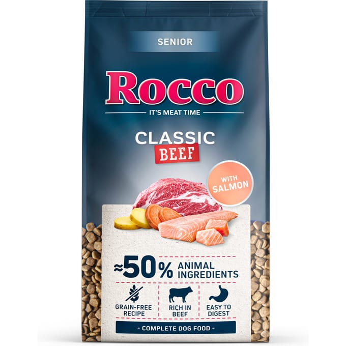 Rocco Senior Klassiek Rundvlees met Zalm 2 x 10 kg