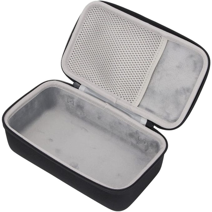 Bluetooth Speaker Draagtas Zachte Voering Gaasvak Draagbare Speaker Harde Reiskoffer voor Thuis